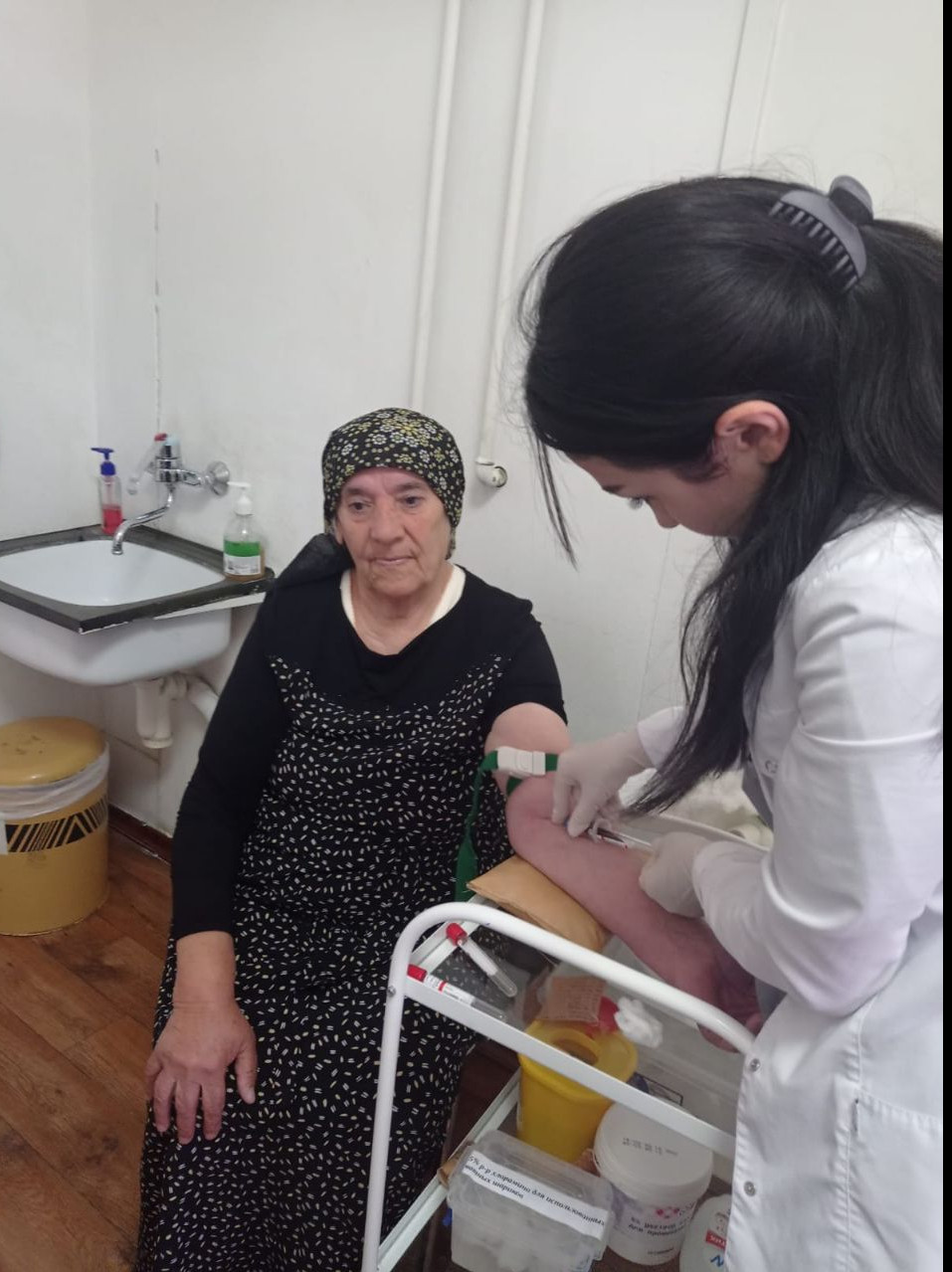 Выезд мобильной бригады  нац.проекта "Демография"