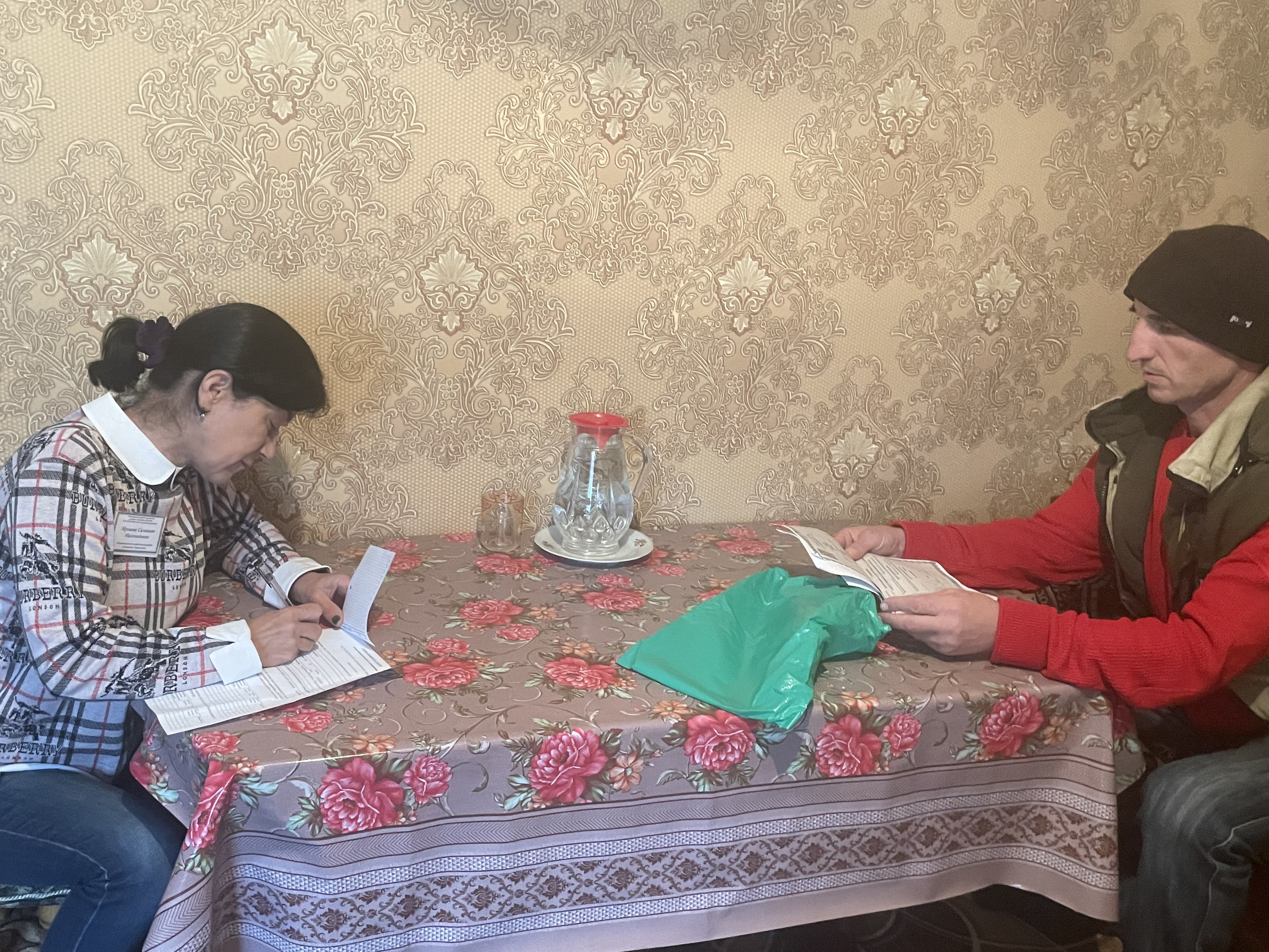 Подворовые обходы по семьям мобилизованных