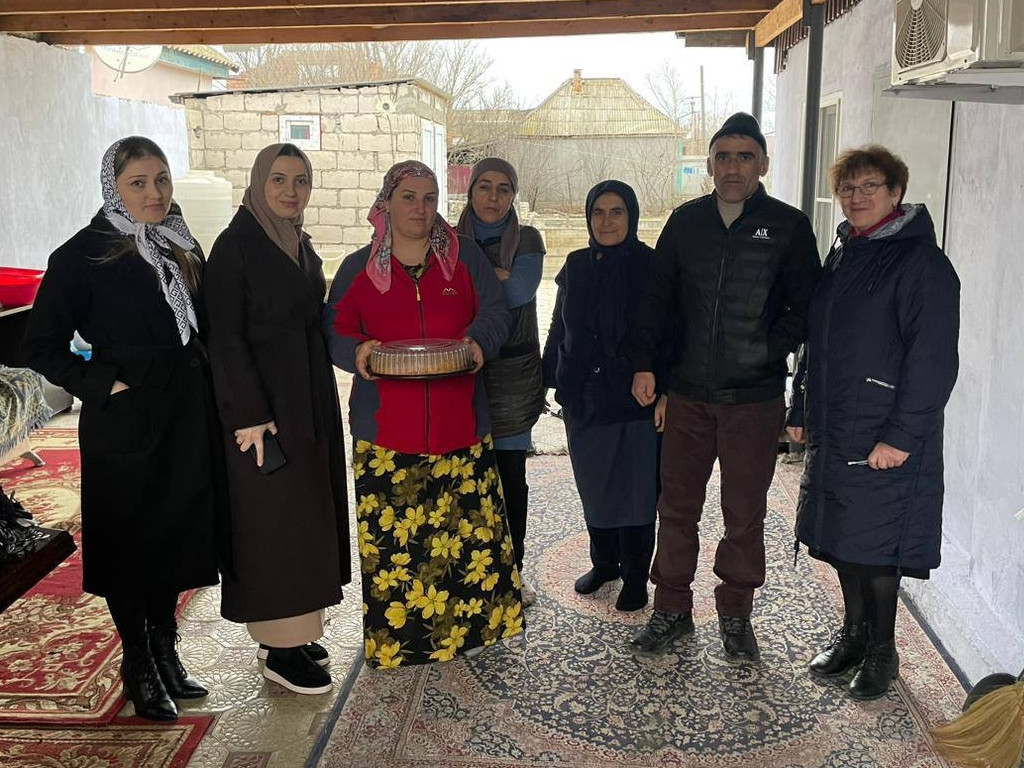 Посещение семей мобилизованных и семей погибших, участвовавших в специальной военной операции в преддверии Дня защитника Отечества.