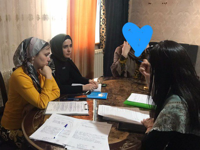 Посещение семей СОП