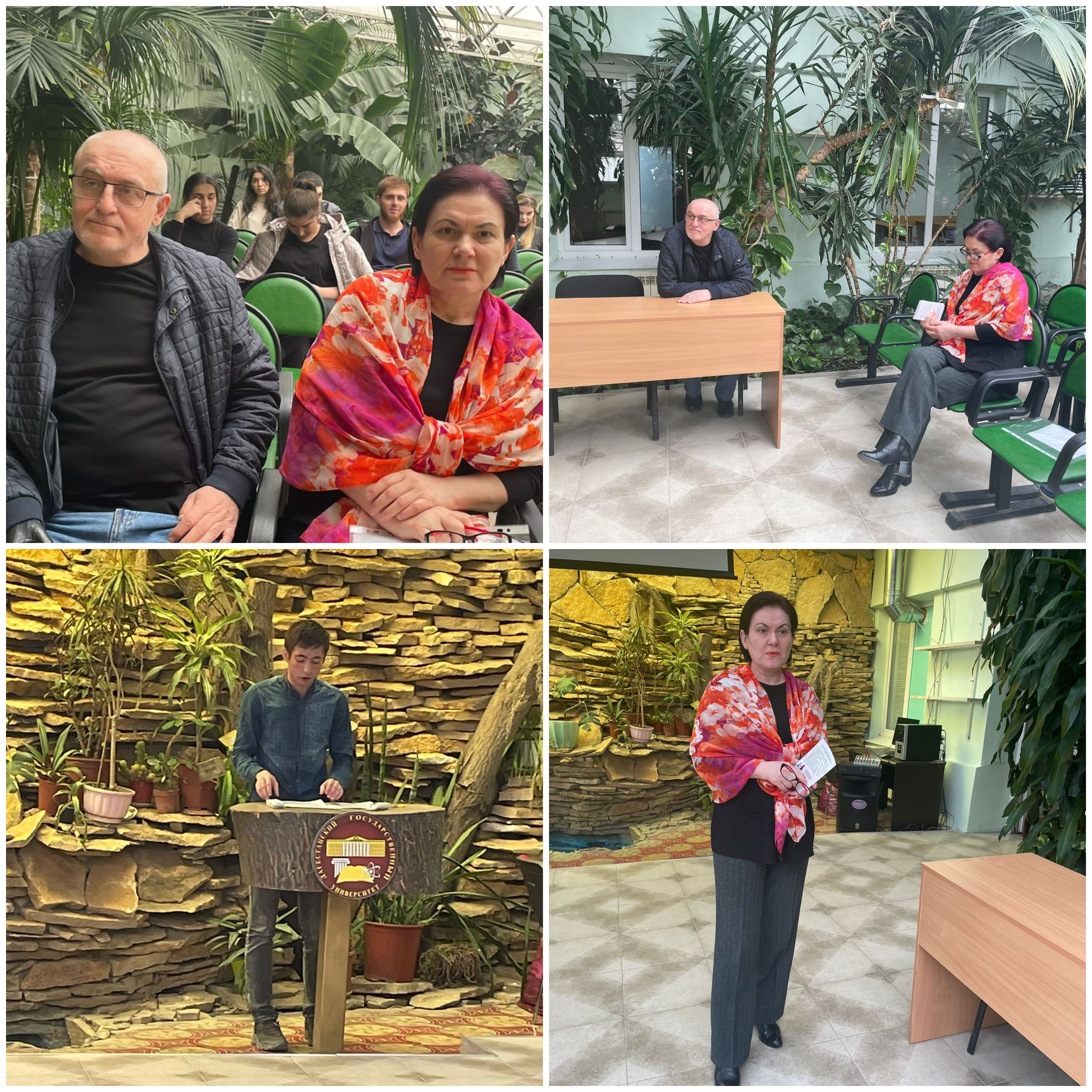 Лекция на тему : " Социальная адаптация первокурсников " в  ДГУ