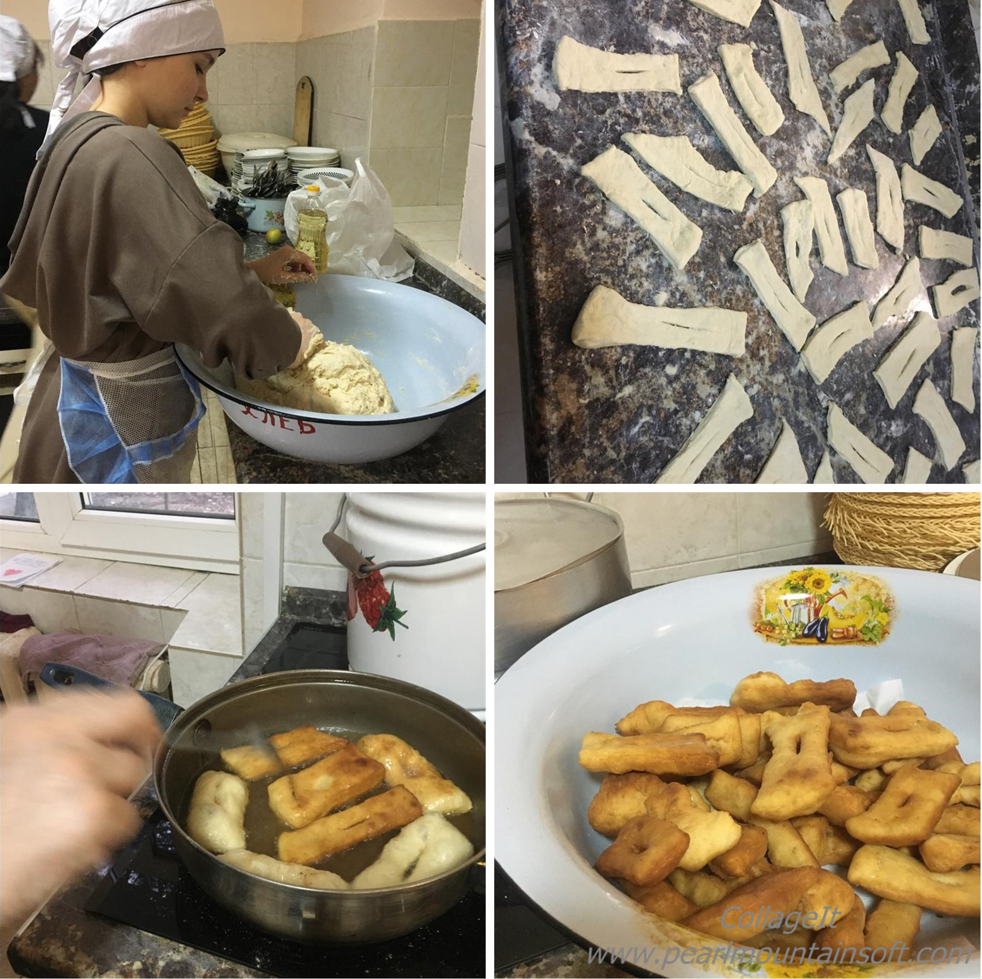 Кулинарный урок по приготовлению хвороста