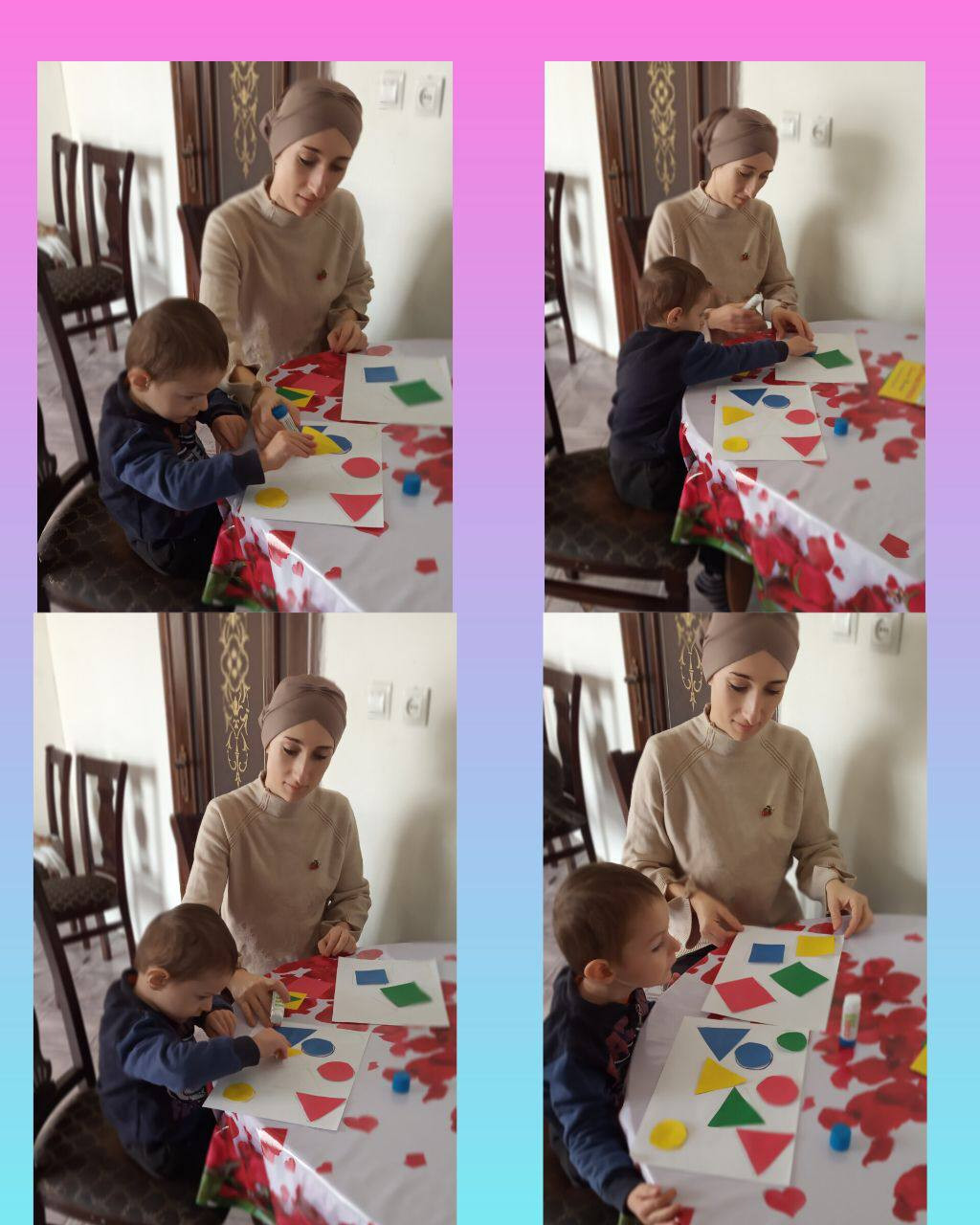 Специалист по работе с семьёй Мамедагаева Эльвира А. организовала досуг и провела развивающую игру с подопечным