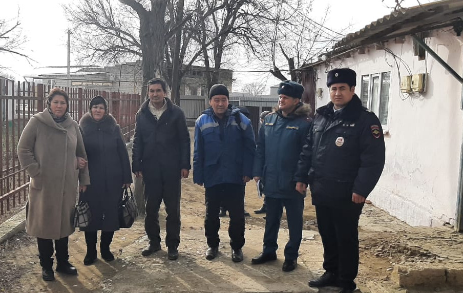 Обход  на предмет соблюдения требований пожарной безопасности совместно с сотрудником МЧС