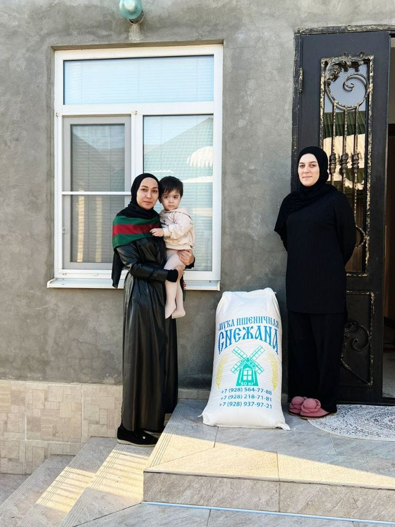 Посещение семей военнослужащих