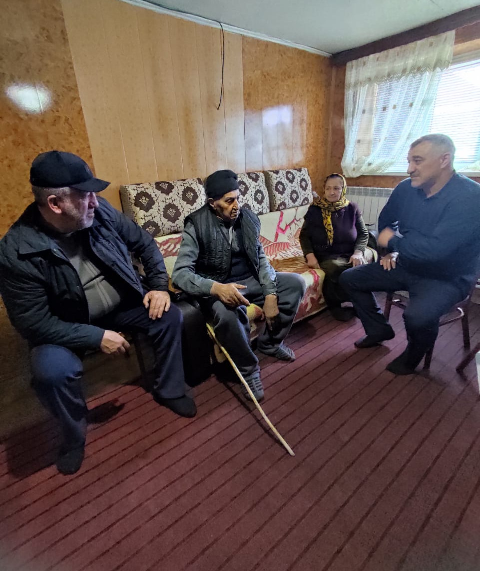 ПОСЕЩЕНИЕ СЕМЕЙ МОБИЛИЗОВАННЫХ В ЧЕСТЬ УРАЗА БАЙРАМ