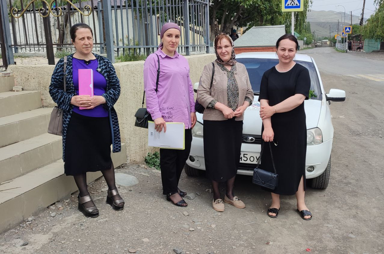 Выезд специалистов ОССО в с.Зрых.