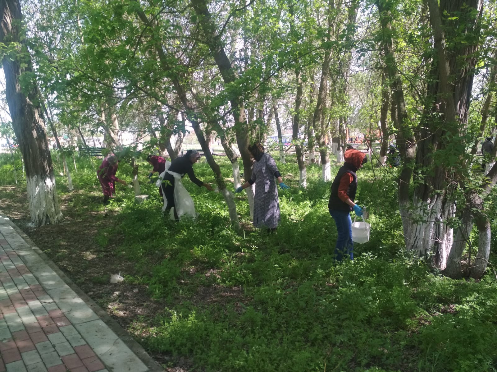 Районный субботник