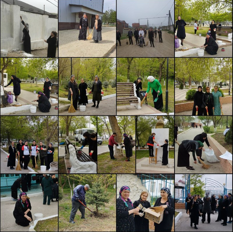 Субботник прошёл в атмосфере хорошего настроения!#кцсон#карабудахкент