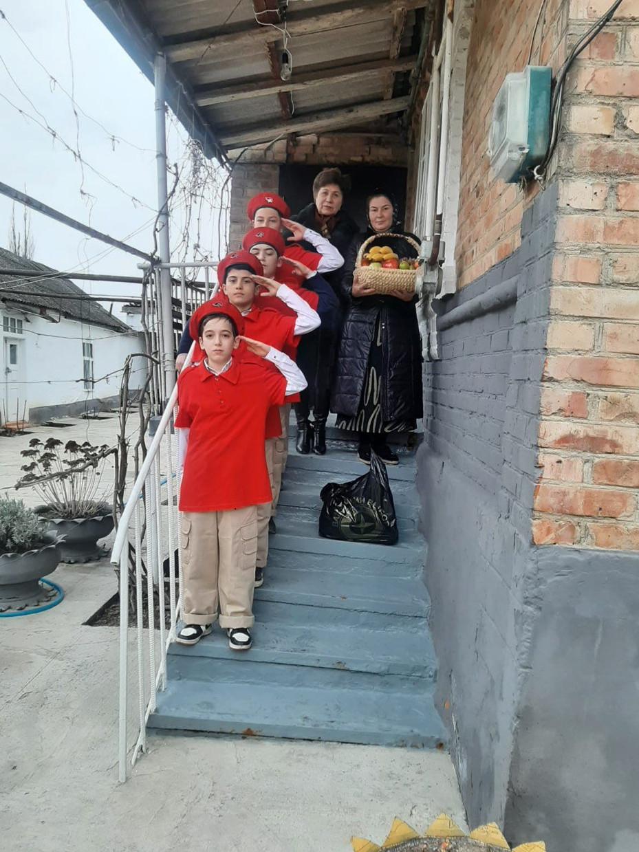 Посещение инвалида ВОВ Кубатова Касума Касумовича