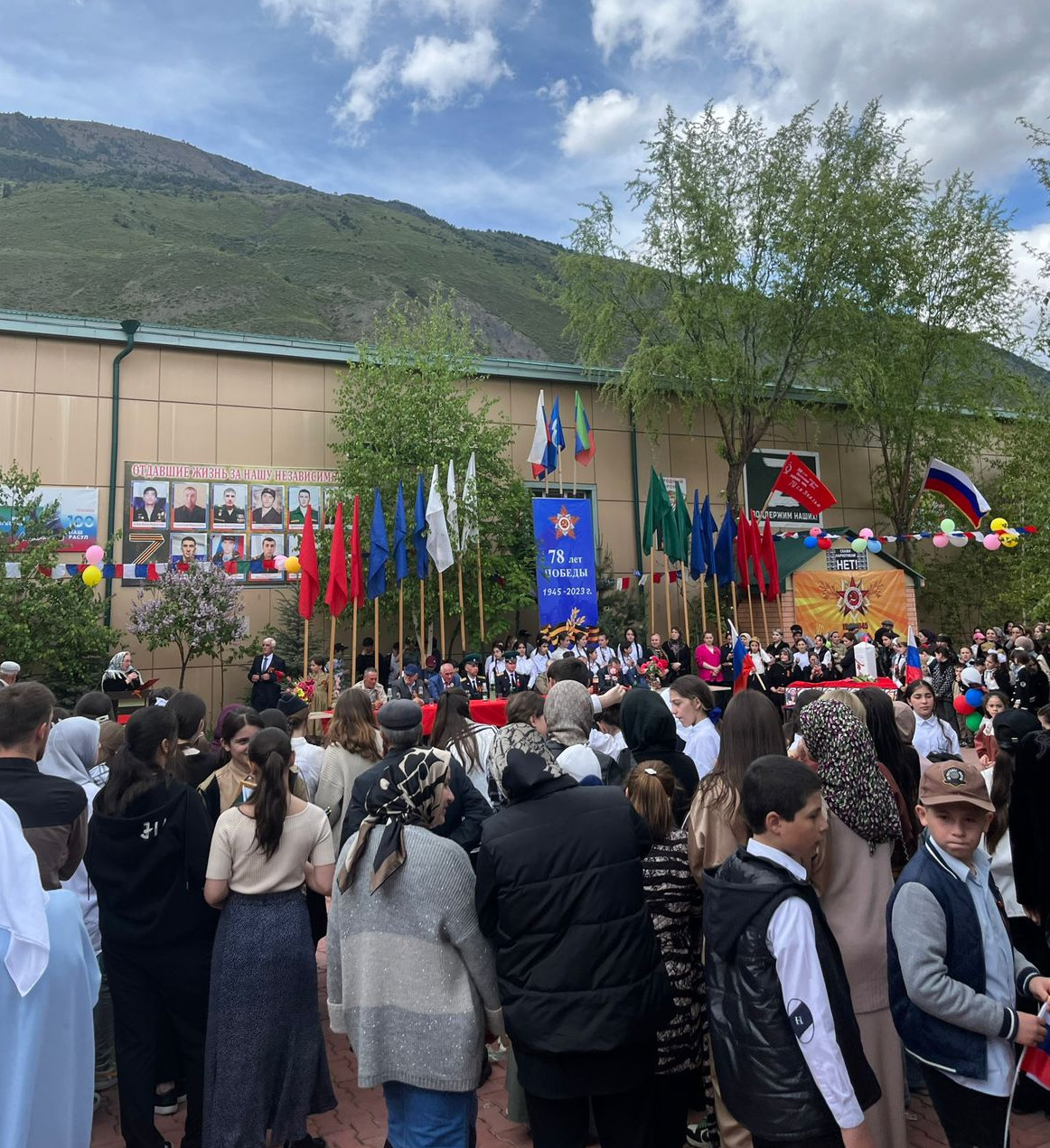 Празднование Дня Победы!!!