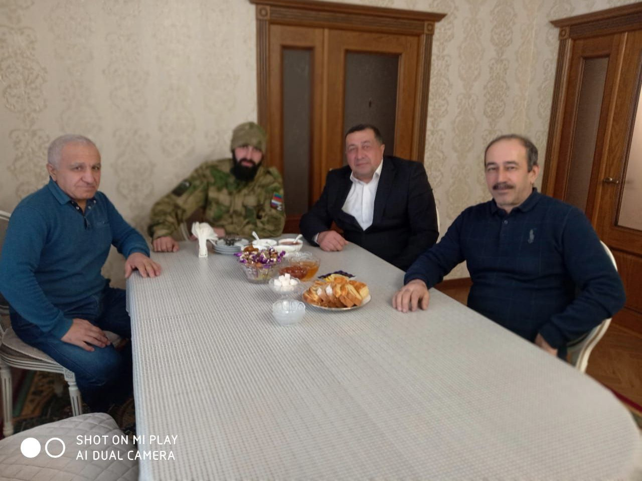 ПОСЕЩЕНИЕ СЕМЕЙ МОБИЛИЗОВАННЫХ ГРАЖДАН К 23 ФЕВРАЛЯ