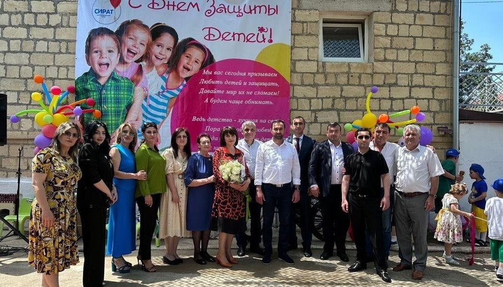 Участие в мероприятии, посвященное Дню защиты детей в социально-реабилитационном центре города Дербент