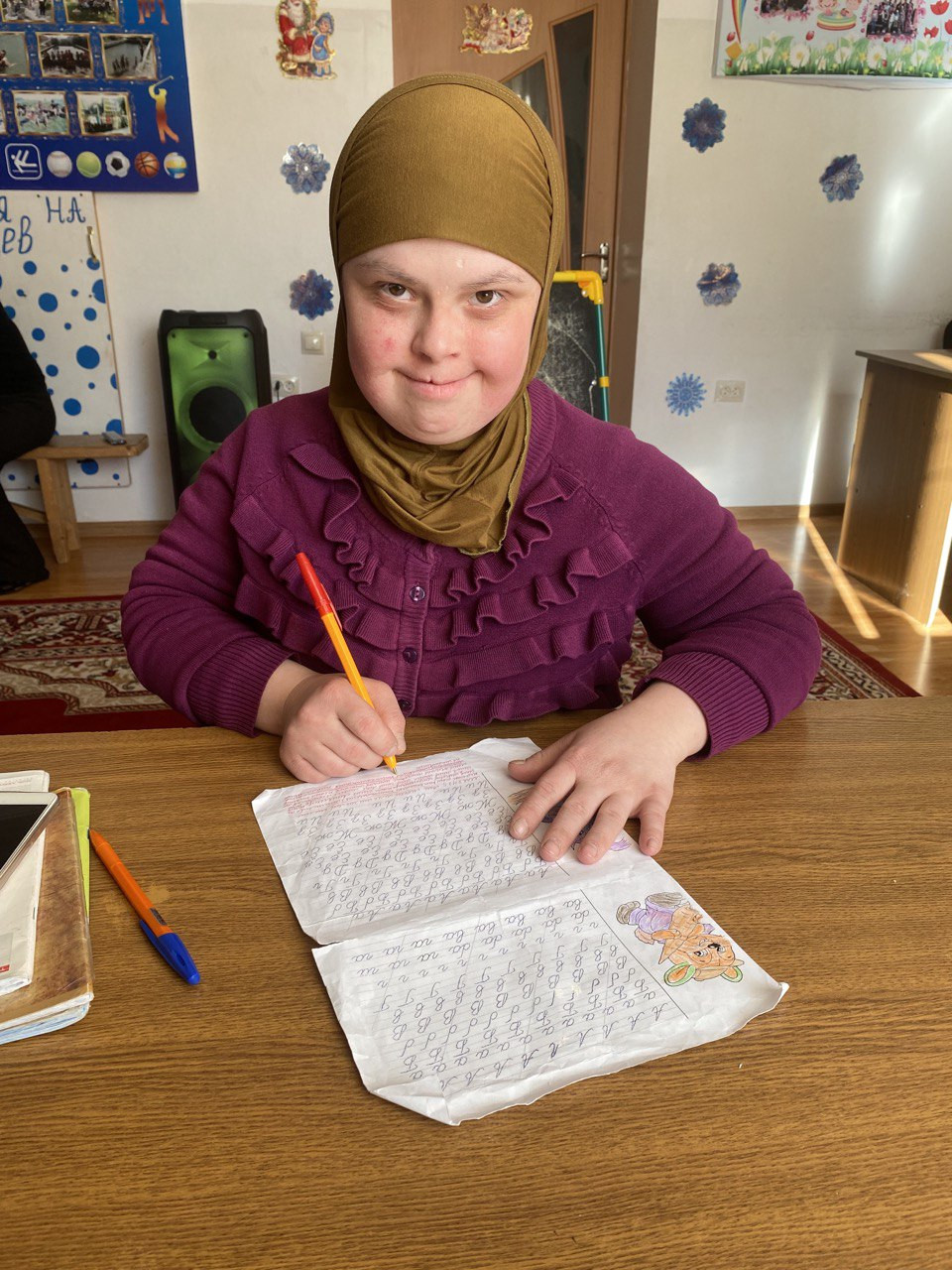 Наша прекрасная подопечная -Ажайка