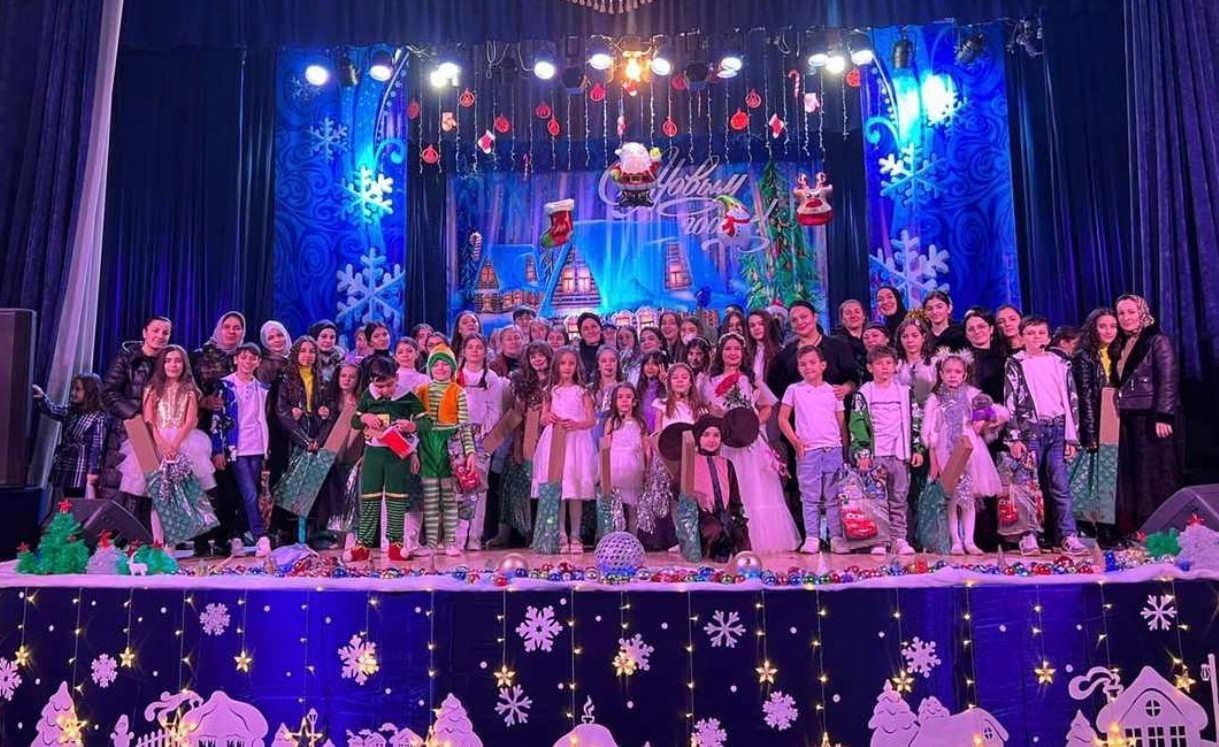 Посещение новогоднего спектакля