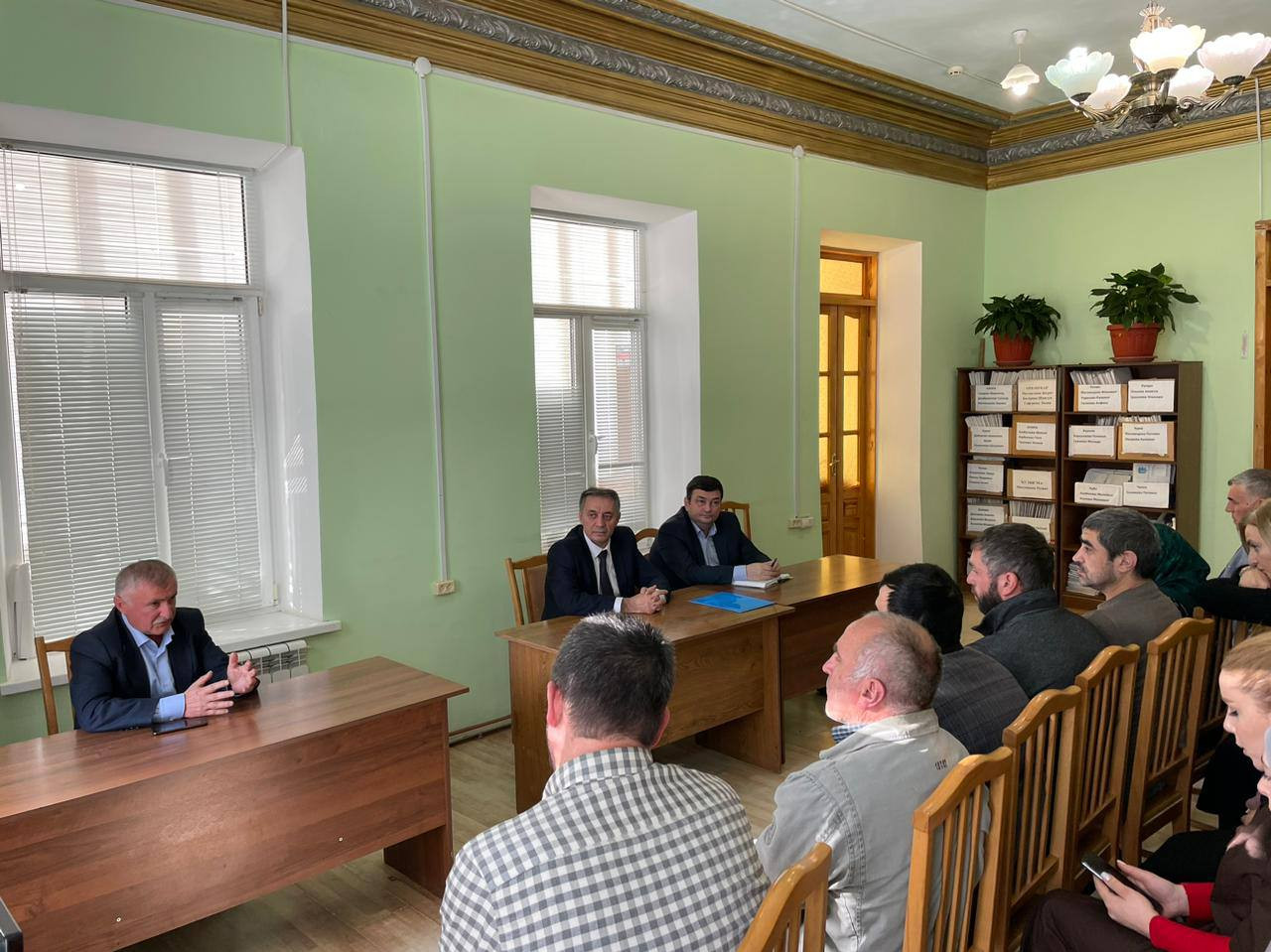 Абдурахман Махмудов проинспектировал деятельность подведомственных учреждений министерства в МО «Лакский район».