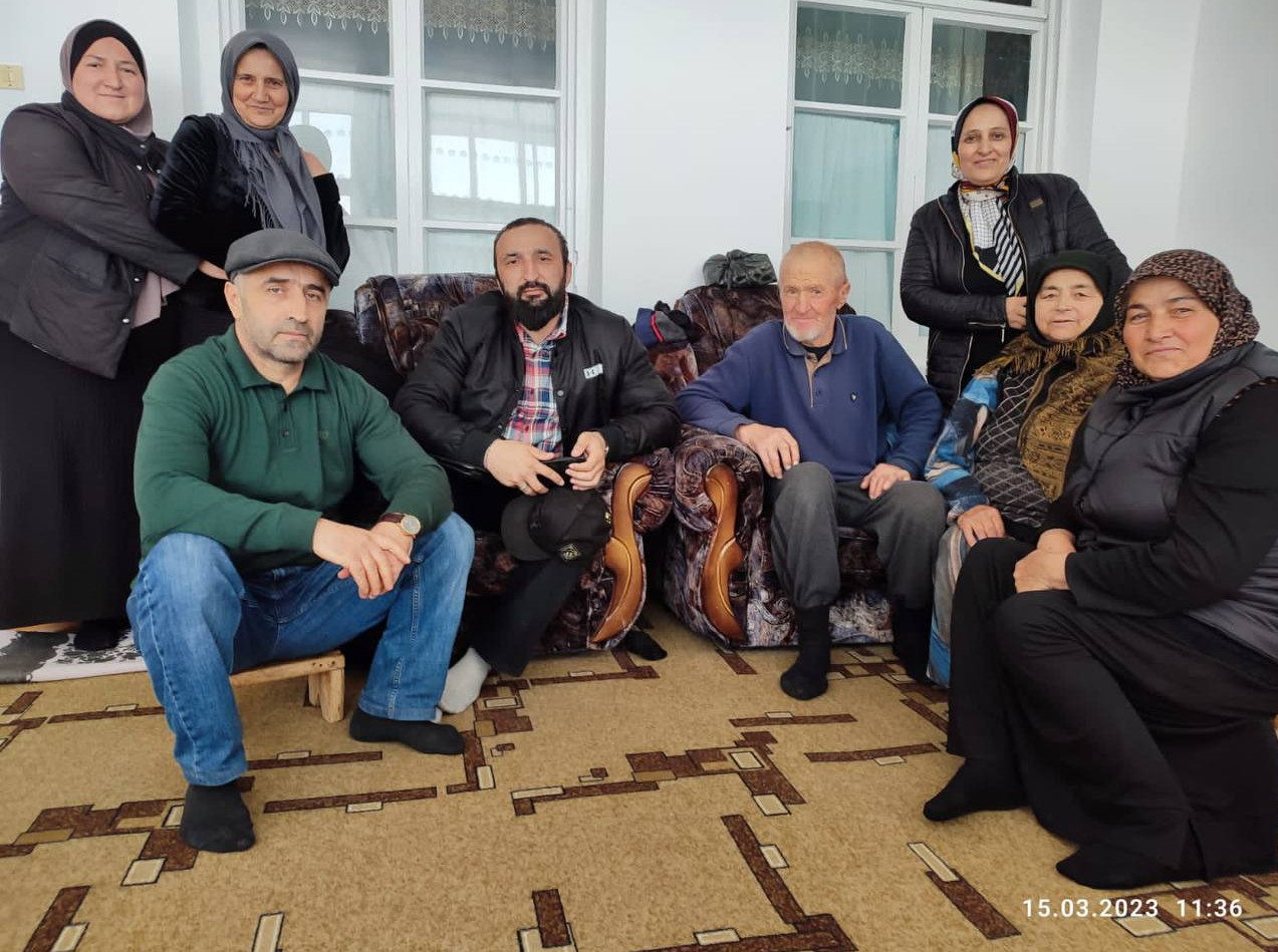 Выездная проверка качества предоставляемых услуг социальными работниками в селения Аргвани и Данух.