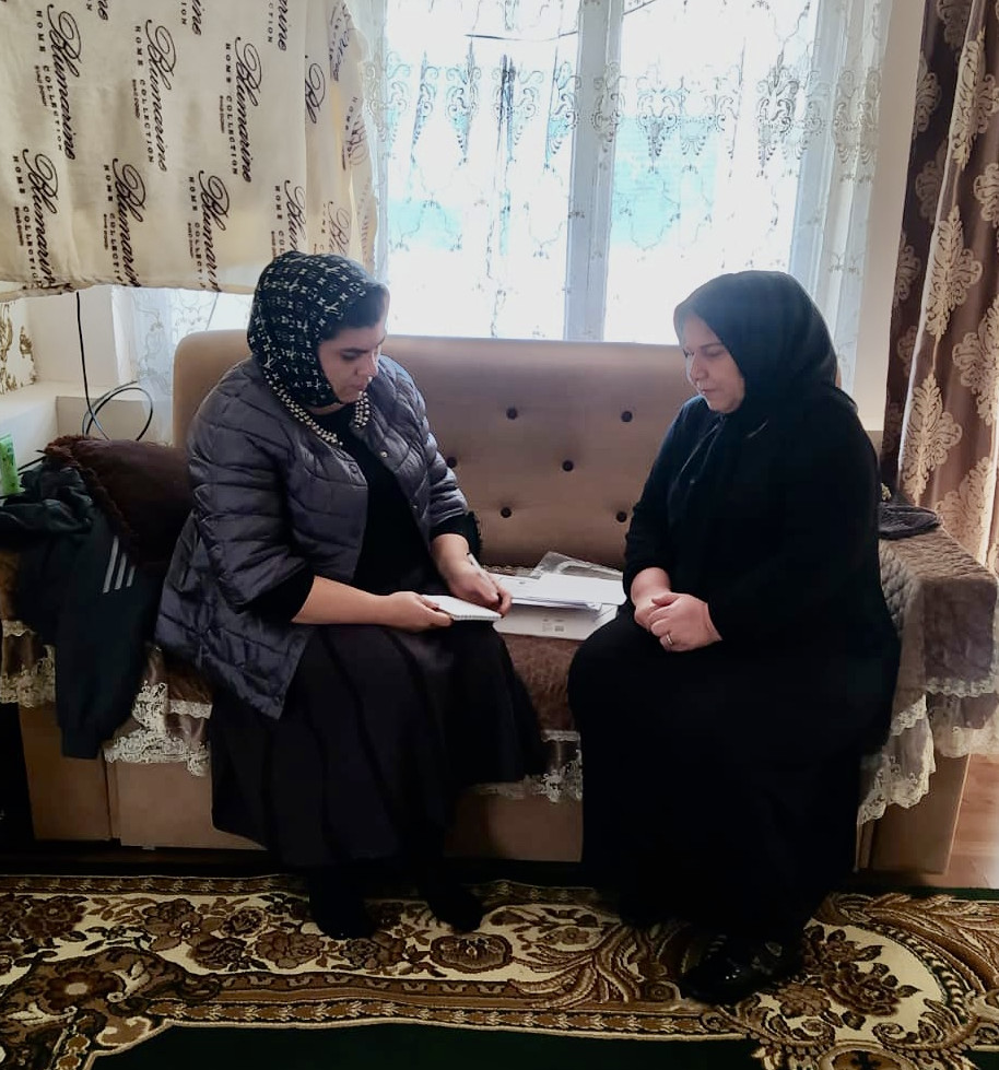 30.11.2022г. посещение семьи погибшего