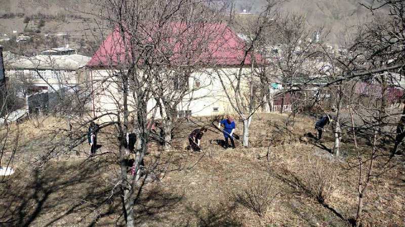 13 марта, группа социальных работников 3-отделения провели мероприятие на дому у получательницы социальных услуг