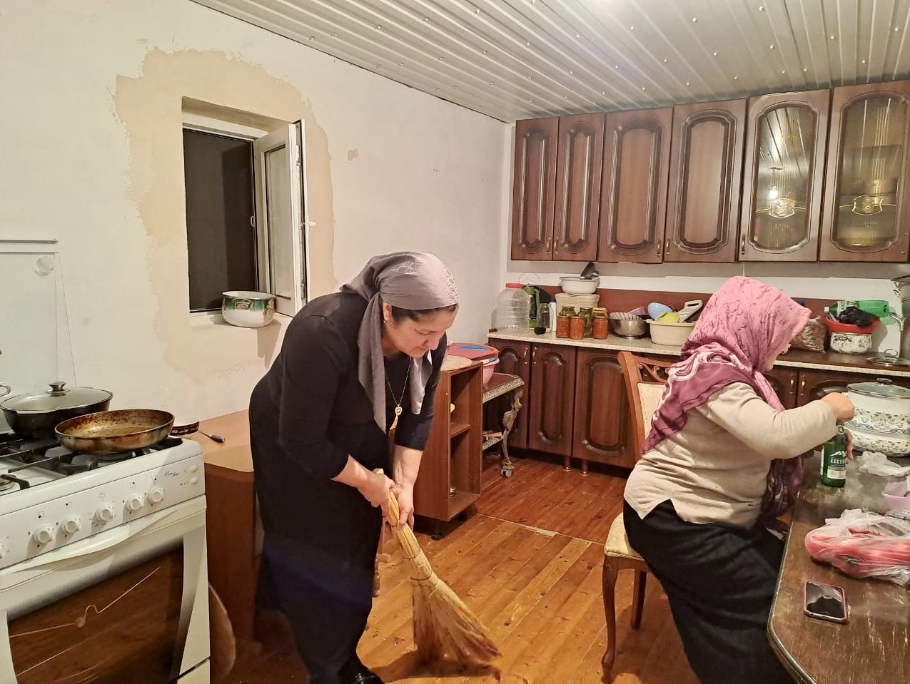 07.11.2022 года соц. работница с. Теречное