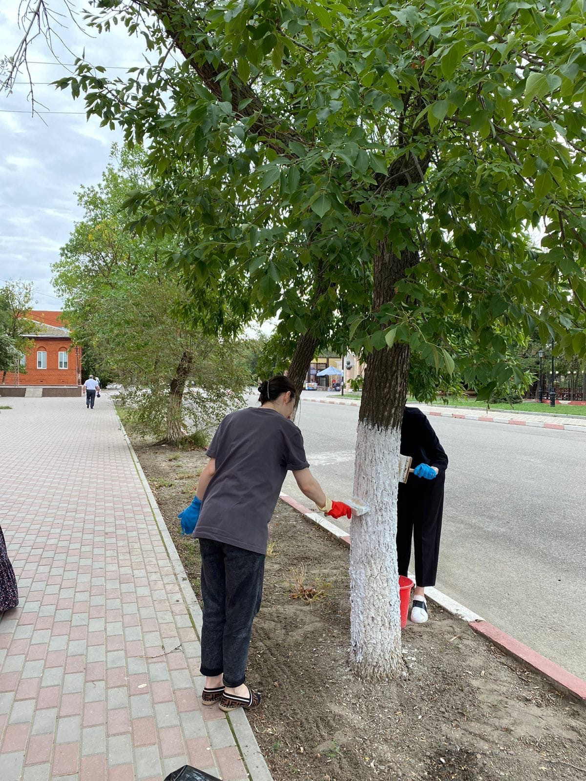 Участие в городском субботнике