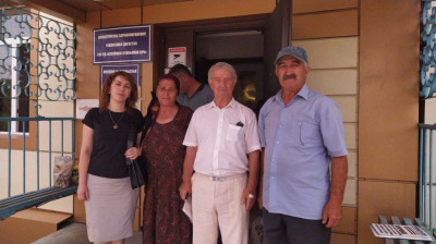 Выезд мобильной бригады в рамках нацпроекта "Демография" в с Карчаг. (Июль 2022 г.)