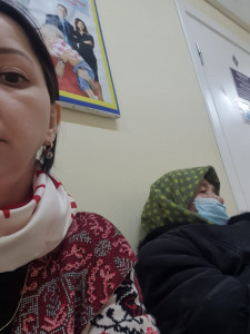 Содействие в сопровождении получателя социальных услуг Алиевой Тайбат.