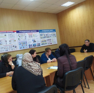 16 мая 2022 года в Центре занятости населения г.Дербент состоялось совещание под руководством директора Бутаева М.Н.