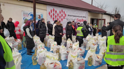 Благотворительная помощь в месяц Рамадан.