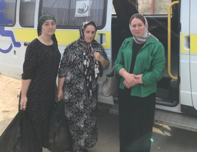 И.о. директора Комплексного центра Дахадаевского района посетила на дому семью погибшего военнослужащего из с. Кудагу