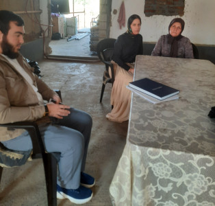 Посетили семью, погибшего военнослужащего на Украине