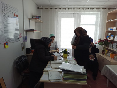 Информация мобильной бригады старшее 65 лет в с Калининаул 2