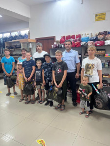 Проведение Акции "Помоги пойти учиться"