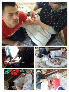 Социальная работница Центра Гаджихабирова Батули .....