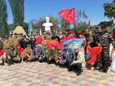 Автопробег, посвященный Победе в Великой Отечественной войне прибыл в Каякентский район