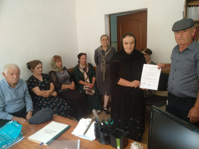 Вручение безвозмездной субсидии на приобретение жилья ветеранам боевых действий на территории Республики Афганистан.