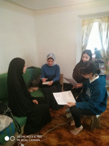 Практиканты Полицейского колледжа перенимают опыт специалистов Каспийского КЦСОН