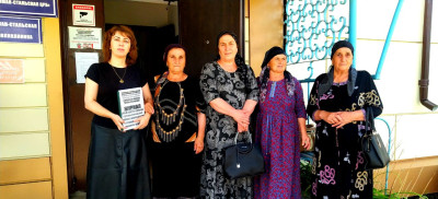 Сопровождение граждан пожилого возраста в ЦРБ с.Даркуш-Казмаляр, в рамках нацпроекта "Демография".