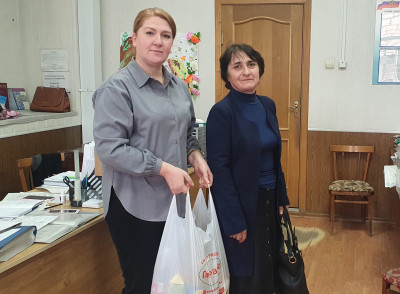 Помощь беженцам с ДНР и ЛНР.13.04