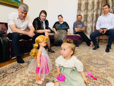 Дети погибших военнослужащих на Украине получили подарки