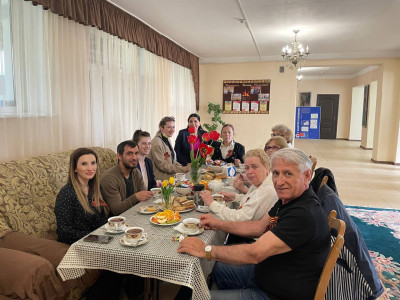 (06.05.2022 г.) совместное мероприятие в Дом-интернат "Забота"