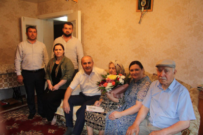 Поздравление со 100-летним юбилеем труженика тыла и ветерана труда.