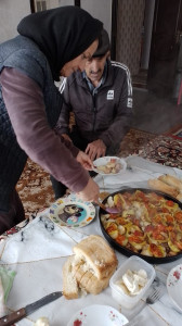 Социальный работник селения Караша Ханмагомедова Аминат