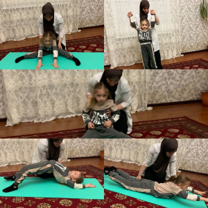 ЛФК занятия для подопечных с.Кичигамри