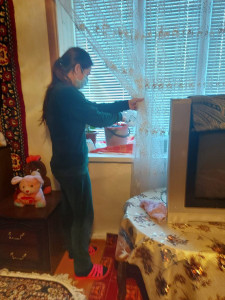 Социальный работник селения Кумух, Ашуралаева Заира