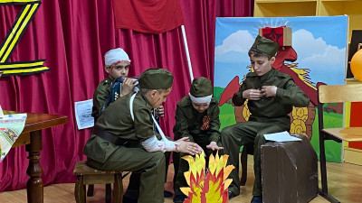 Праздник Победы в СРЦН Дербент