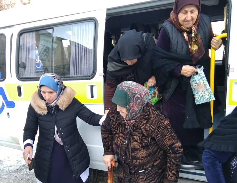 Центр обслуживания населения в Гергебиле реализует региональный проект «Старшее поколение». 