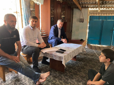 ПОСЕЩЕНИЕ НА ДОМУ УМЕРШЕГО НА СПЕЦ. ОПЕРАЦИИ НА УКРАИНЕ