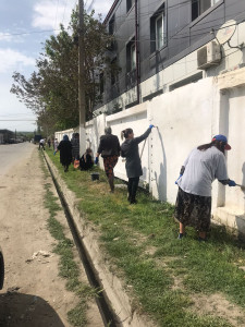 ПРОВЕЛИ СУББОТНИК В РАМКАХ ОБЩЕРАЙОННОГО МЕРОПРИЯТИЯ