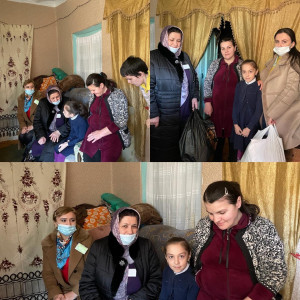 Оказали материальную помощь малоимущей многодетной семье